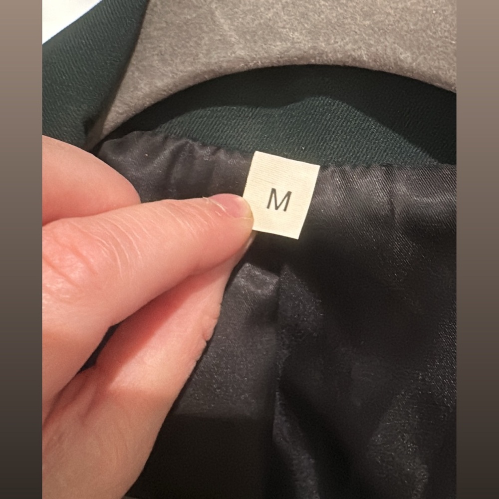 Women's Dark Green Blazer - Picture 4 of 4